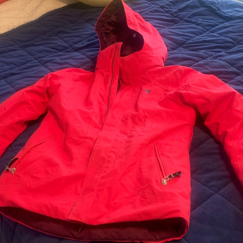 Obermeyer Kids Red Puffer Jacket